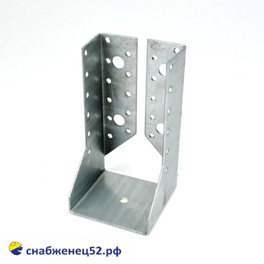 Опора бруса закрытая (шир. 75мм) (150*76*2мм) оцинк.