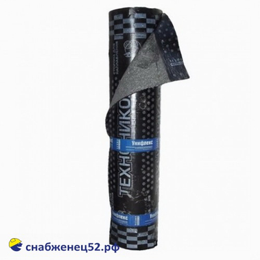 Унифлекс ЭКП сланец серый (полиэфир, 3,8мм) (10м*1м)