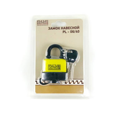 Замок навесной ШЛОСС РL-06/40 влагозащитный (72011)