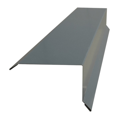 Планка торцевая (ветровая) 80*100 (2м) оцинкованный 0,4мм