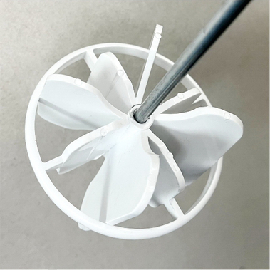 Миксер для красок 76*450 мм (пластиковый) Decor