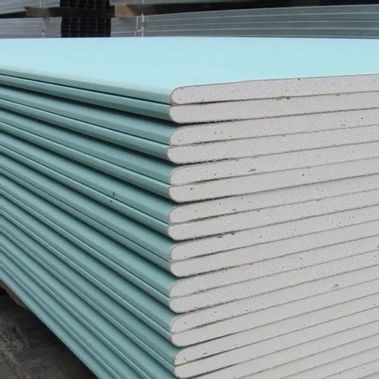 Плита гипсовая ВЛАГОСТОЙКАЯ Кнауф 12,5мм (1,2*2,5м) (ГСП-Н2) зел.кар