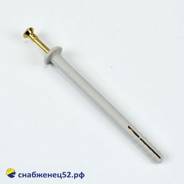Дюбель гвоздь 6/80 (гриб)