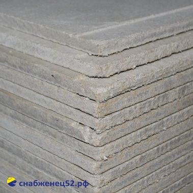 ГВЛВ (Кнауф-суперлист влагост.) 12,5мм (1200*2500мм)