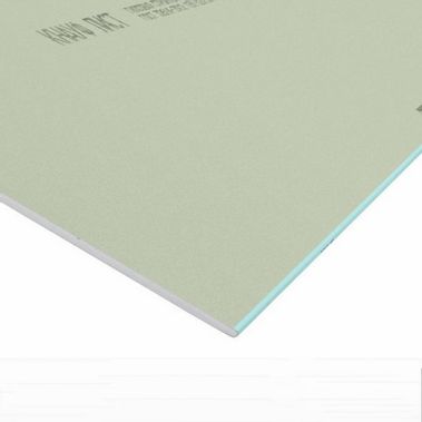 Плита гипсовая ВЛАГОСТОЙКАЯ Кнауф  9,5мм (1,2*2,5м) (ГСП-Н2) зел.кар