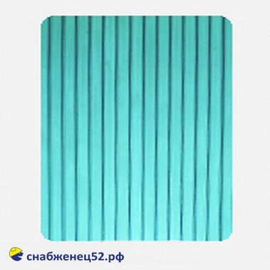 Поликарбонат  4мм бирюзовый (2,1*12м), 1п.м.