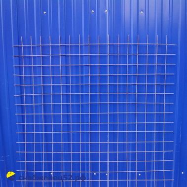 Сетка сварная неоц. (карта) ячейка  50*50мм (1*2м),  d 3 (факт 2,5мм)