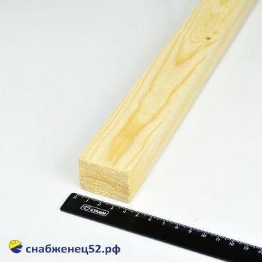 Хвоя брусок строганный 30х40х3000мм