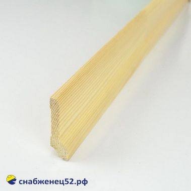 Хвоя плинтус ЕВРО (сапожок) 55*3000мм