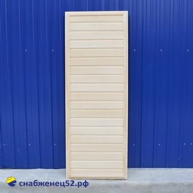 Липа дверь банная глухая 1800*700 мм