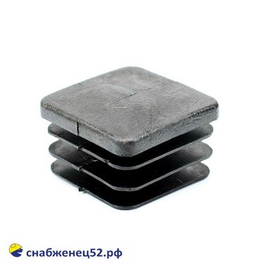 Заглушка пластиковая для трубы  40*40