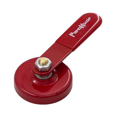 Клемма массы магнитная 200А, диаметр 55мм, 16LBS/17кг