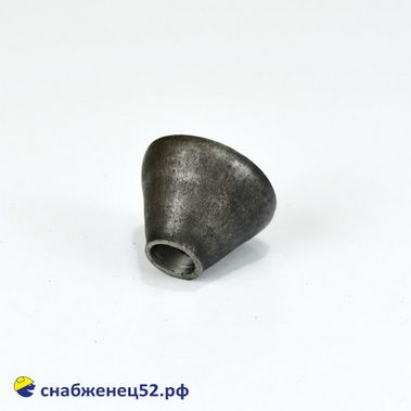 Переход стальной  57мм*25мм (с трубы ЭСВ 57мм на ВГП ду20)