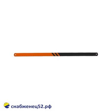 Полотно ножовочное по металлу 24TPI, 300мм, Биметалл Р6М5 (2шт)Варяг