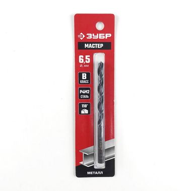 Сверло по металлу ф 6.5*100 Зубр