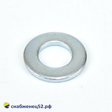 Шайба плоская ОЦИНК. 10мм (DIN125 Zn)