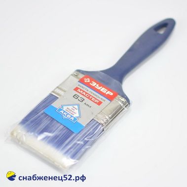 Кисть флейц. АКВА (искуств. щетина) 2,5 (63мм)