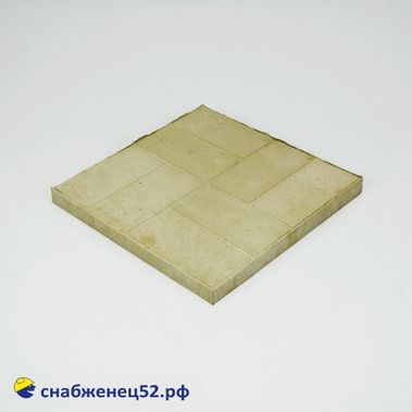 Плитка полимерпесчаная тротуарная 330*330*25мм серая