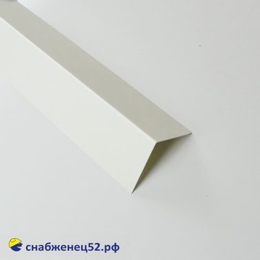 Уголок отделочный из ПВХ 50*50мм в защитной пленке, (3м)