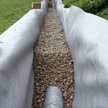 Геотекстиль иглопробивной Наноизол GEO 200, белый (2*25м)