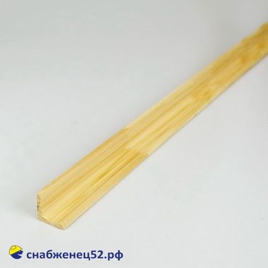 Хвоя уголок внутренний 30х30*3000мм фигурный