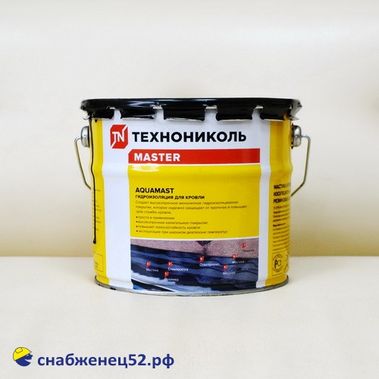 Мастика битумно-резиновая AquaMast (3кг)