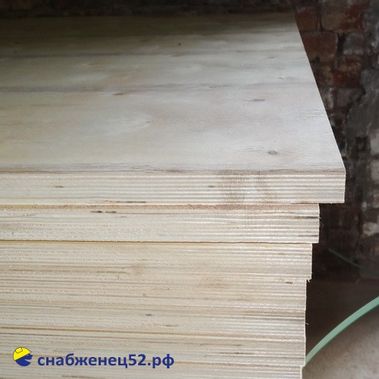 Фанера 24мм ФК 4/4 1525*1525мм, НШ