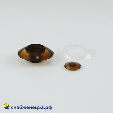 Термошайба 6мм коричневый