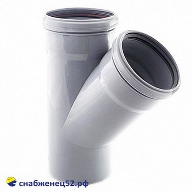 Тройник ПП Политэк 110*110*45°