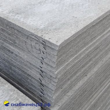 Шифер плоский 10мм (1500*1000мм) (НЕпрессованный), ТУ