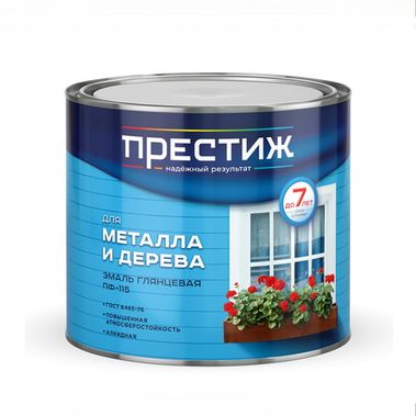 Эмаль ПФ-115 Престиж желтая (1,9кг)