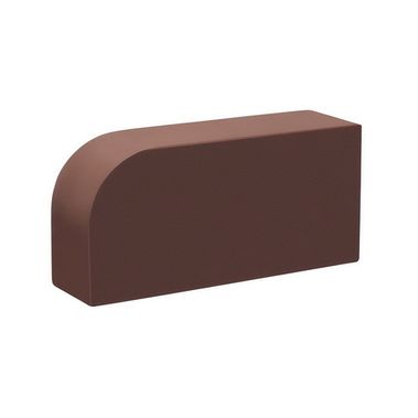 Кирпич печной лицевой радиусный М300 (Кирово-Чепецк) (1шт) тем.шоколад