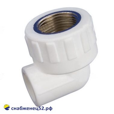 Угольник комбинированный (внутреняя резьба) 25*1/2