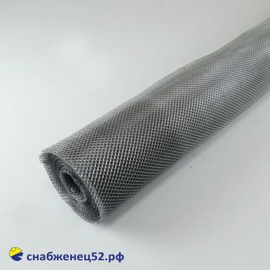 Сетка ЦПВС оцинк. 4*4*0,3мм (1*20м) (п.м.) ЖЕЛТАЯ