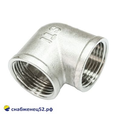 Угольник никелир. 3/4 (внутренняя резьба)