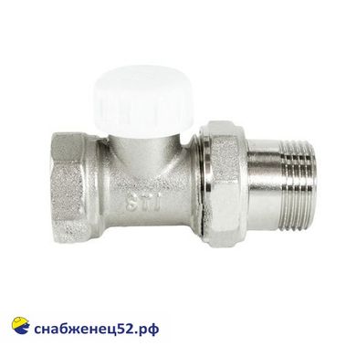 Клапан запорный прямой STI  1/2