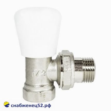 Клапан регулирующий угловой STI  1/2