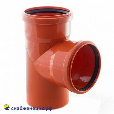 Тройник НАРУЖНЫЙ Политэк 160*160*90°