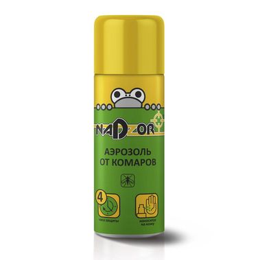 Аэрозоль Nadzor от комаров, 100мл