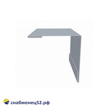 Угол внешний 50*50мм (3м) Zn (оцинкованный)