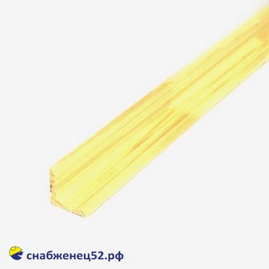 Хвоя уголок 30х30х3000мм фигурный