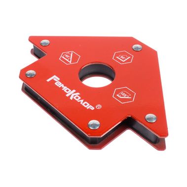 Угольник магнитный для сварки 3 угла (25LBS/11кг) (73-0-201)