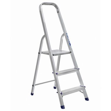 Стремянка алюминиевая, 3 ступени Алюмет