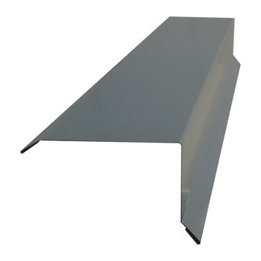 Планка торцевая (ветровая) 80*100 (2м) оцинкованный 0,4мм