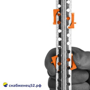 Крепление для маяков ВИНТ (оранжевое), шт