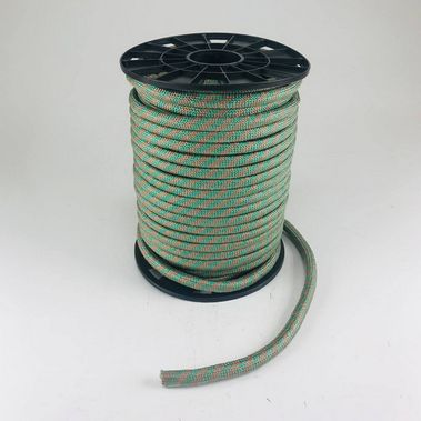 Веревка полипропилен. плетеная 16мм РАЗНОЦВЕТНАЯ, (на катушке 100м), м