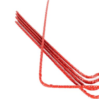 Угол 10мм 500*500мм из стеклопластиковой арматуры (красный)