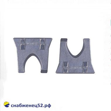 Клинья метал. плоские для топоров и молотков (2шт: 5, 6мм)