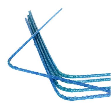 Угол 8мм 500*500мм из стеклопластиковой арматуры (синий)