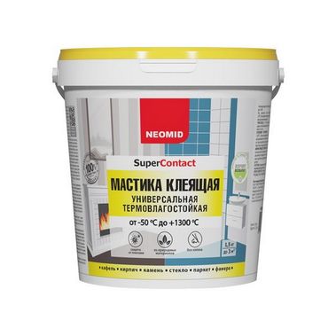 Мастика клеящая термостойкая Неомид (1,5кг)